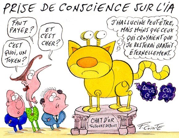 Dessin: Ready for IT : 2026, année de la prise de conscience sur l’IA